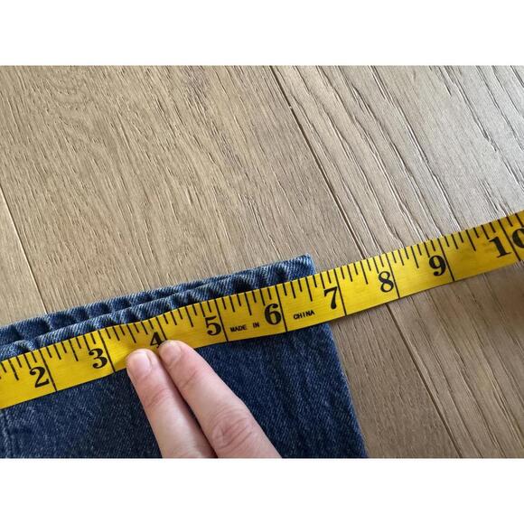 Levi's 501 Straight Jeans - Medium/Dark Wash - W24 L32 - Picture 7 of 9